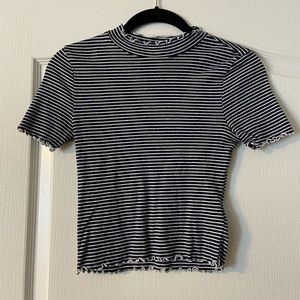 FOREVER 21 mock neck shirt